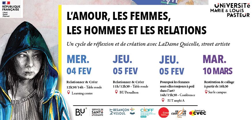 Portrait d'une gardienne de rue et détail des dates des rencontres