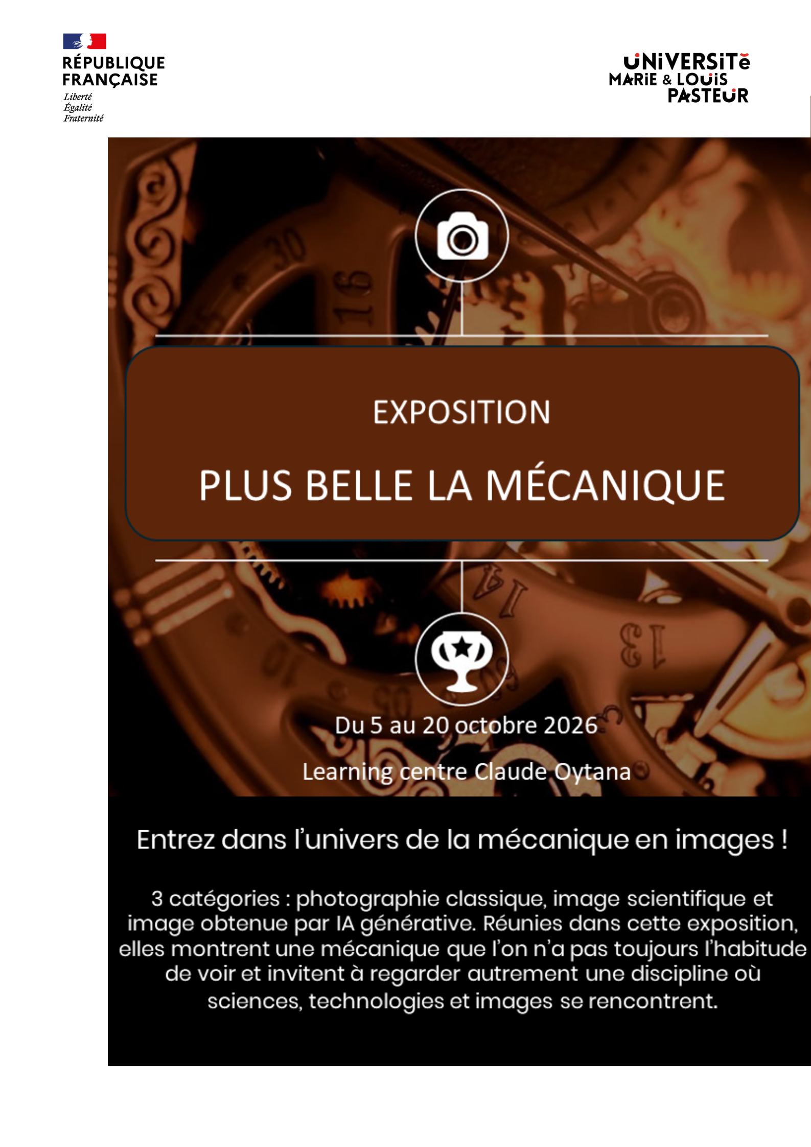 Entrez dans l'univers de la mécanique en images !